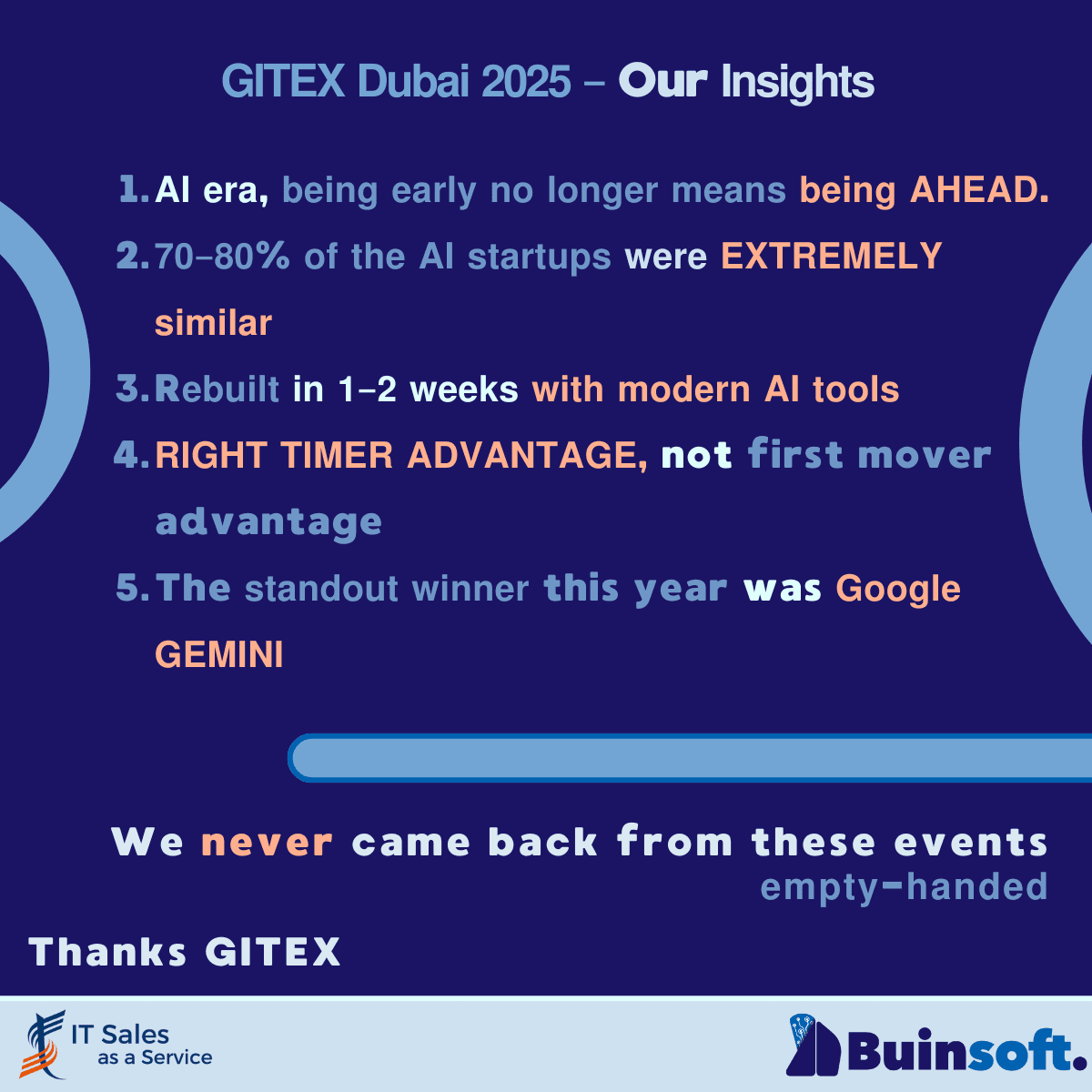 Umělá inteligence, načasování a přizpůsobení trhu: Ponaučení z veletrhu GITEX Dubai 2025