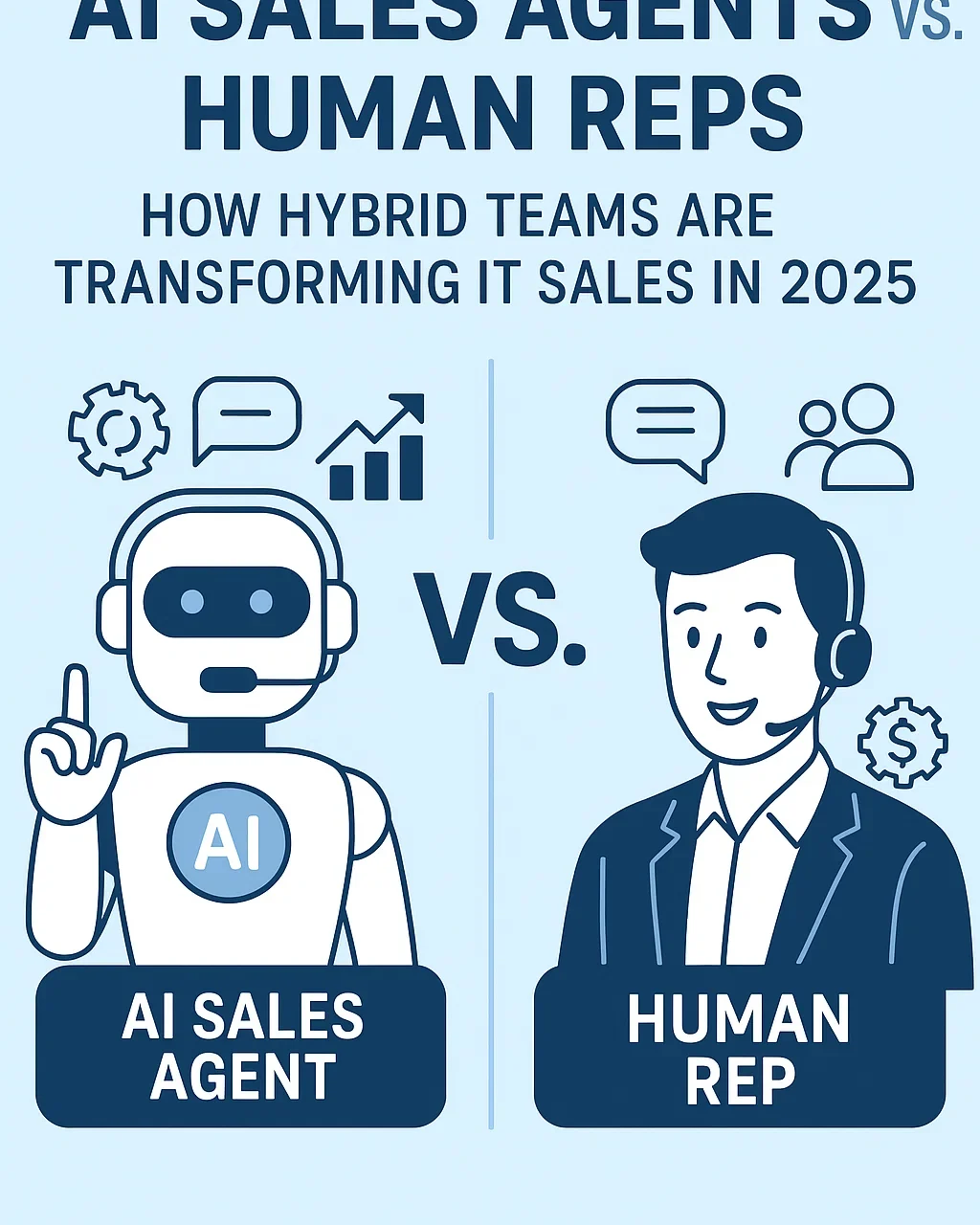 Revolutionary AI Sales Agents vs. Human Reps: Unlocking Extraordinary Success with Hybrid Teams in IT Sales (2025)
